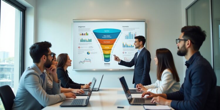 how a startup can build a simple sales funnel