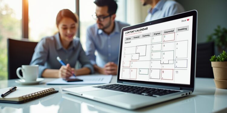 content calendar template for businesses